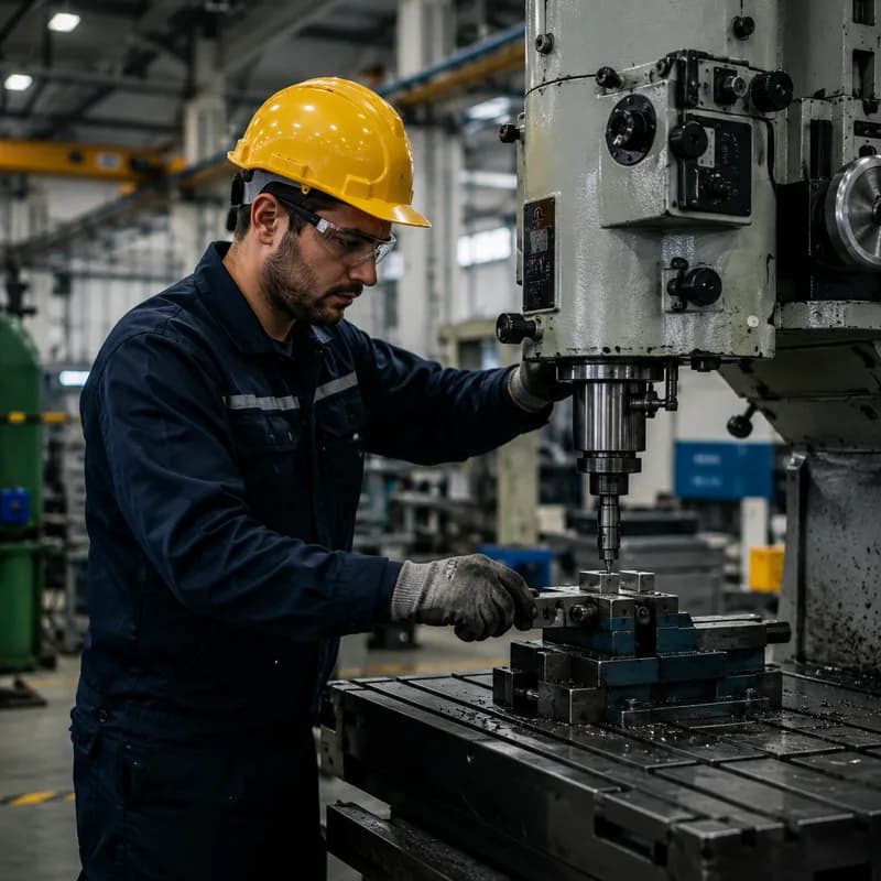 Harmony Plastik üretimde çalışan operatör